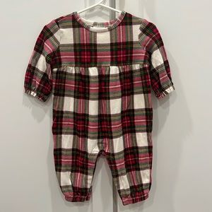 Like new! Hannah Andersson baby girl holiday body suit